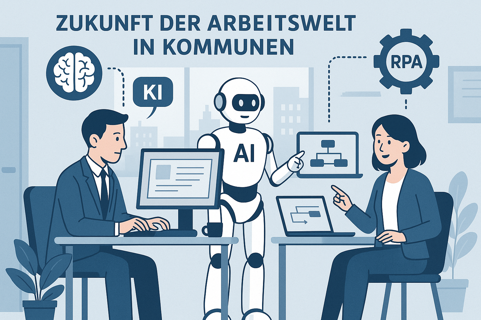 SPD lässt den Einsatz von Künstlicher Intelligenz in der Stadtverwaltung prüfen